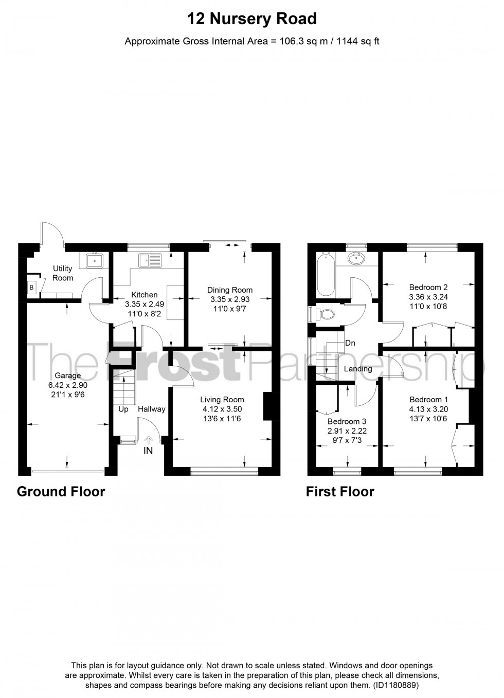 Floorplan for Taplow, Taplow, SL6