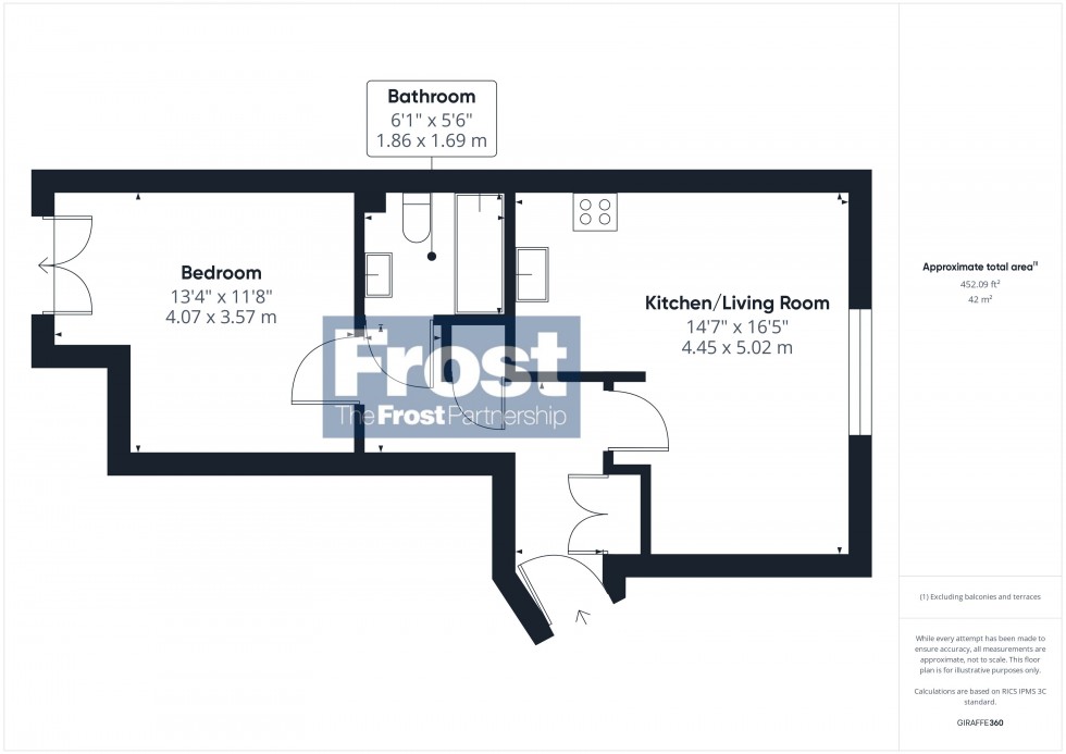 Floorplan for Cippenham, Berkshire, SL1