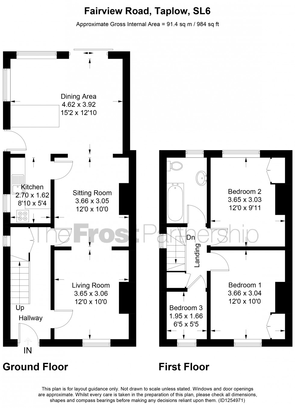 Floorplan for Taplow, Taplow, SL6