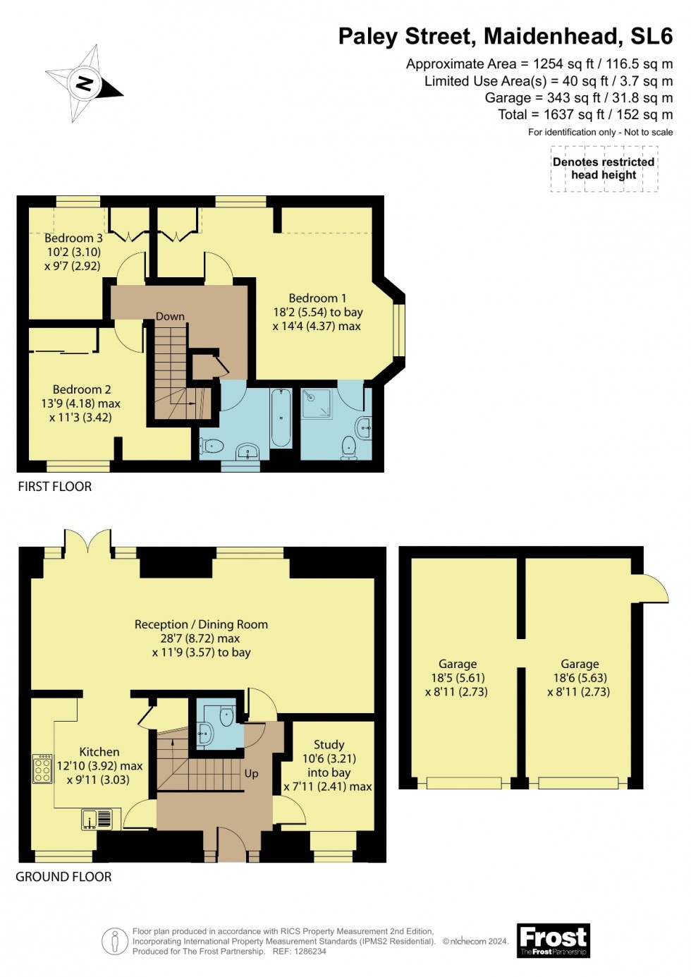 Floorplan for Maidenhead, Berkshire, SL6