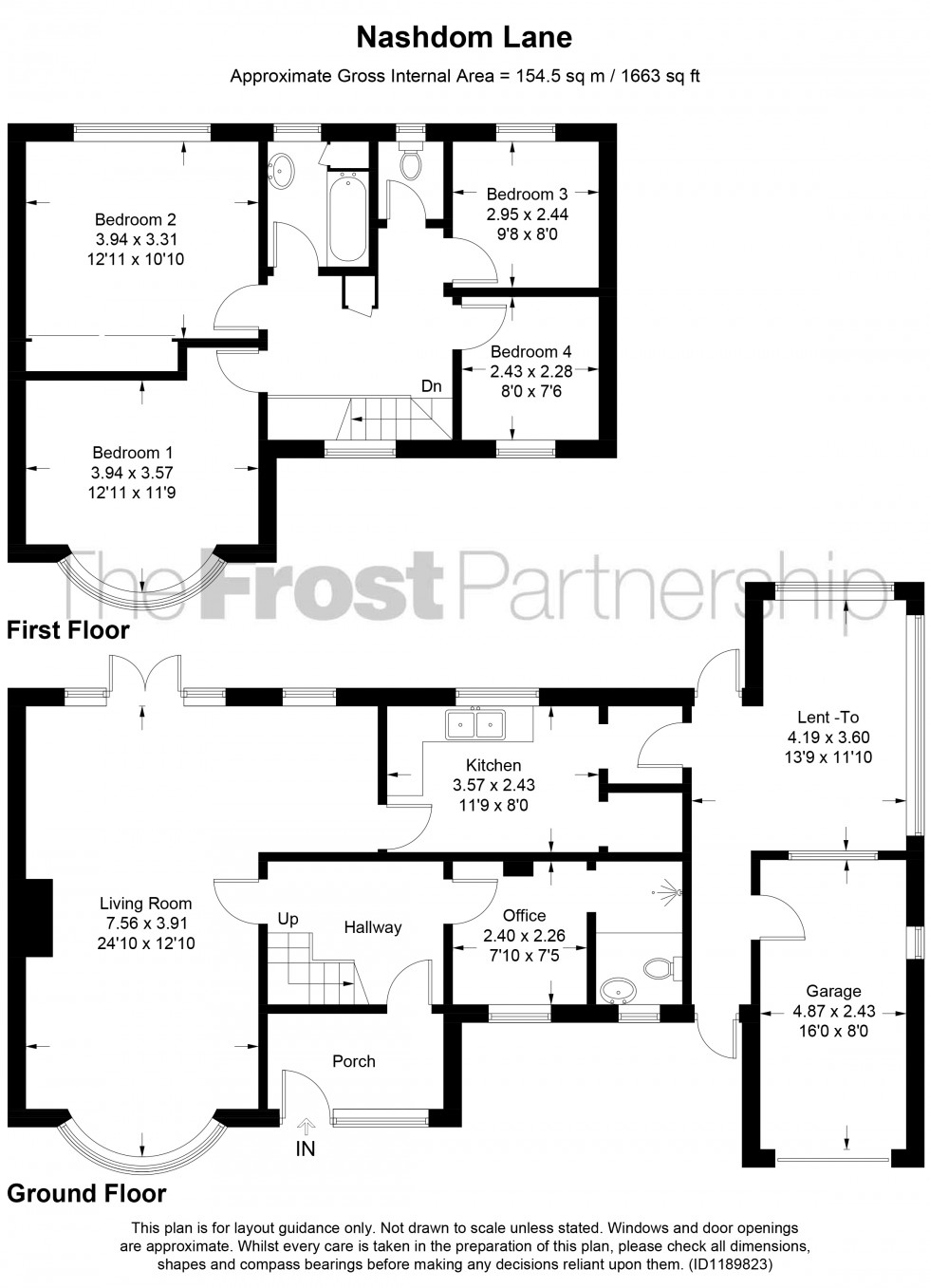 Floorplan for Burnham, Burnham, SL1
