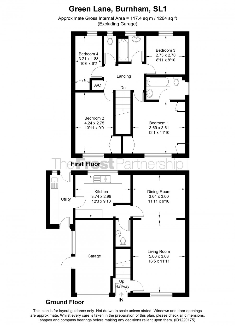 Floorplan for Burnham, Burnham, SL1