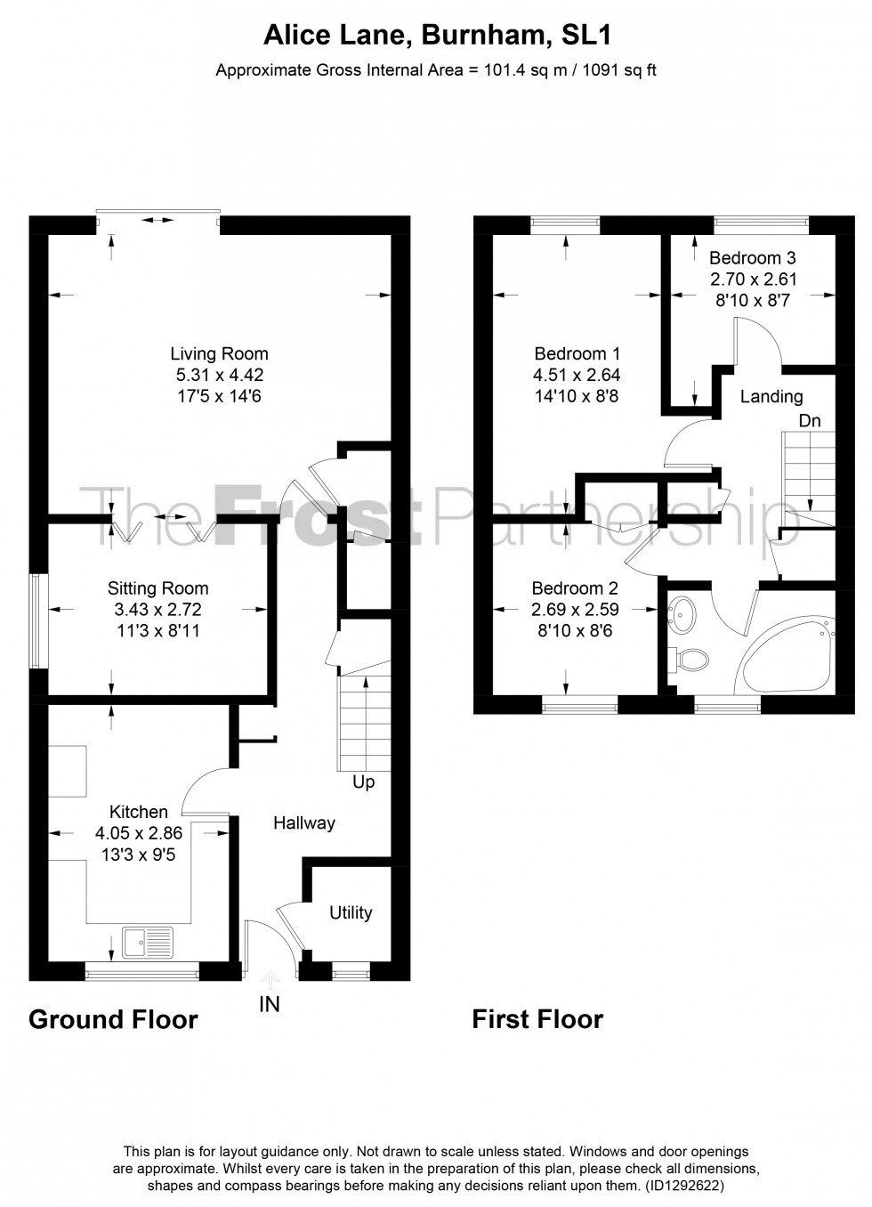 Floorplan for Burnham, Burnham, SL1
