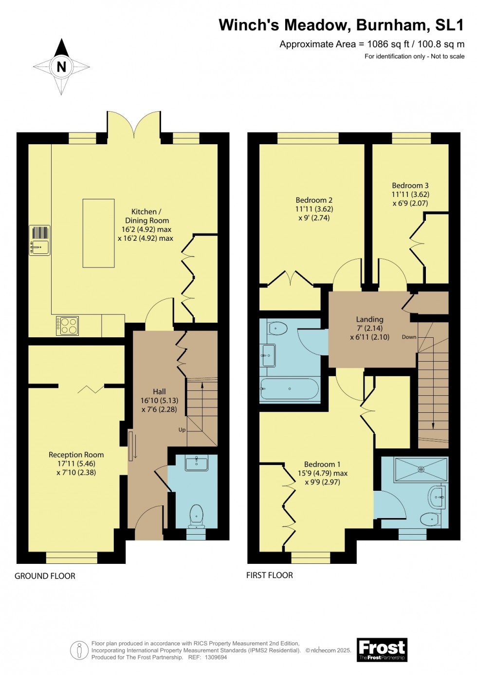 Floorplan for Burnham, Burnham, SL1
