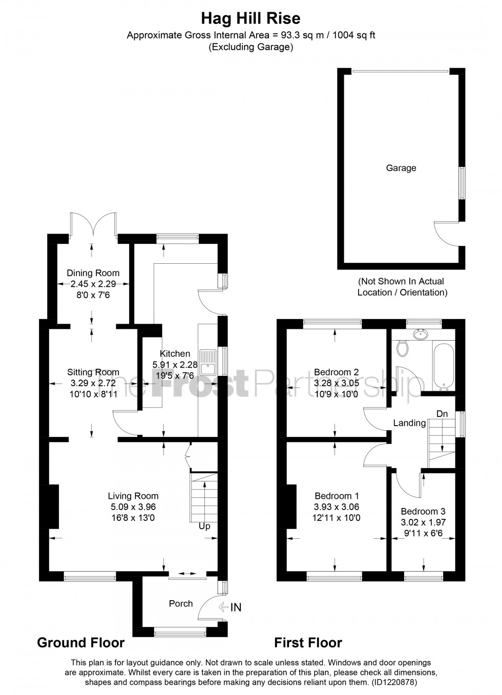Floorplan for Taplow, Taplow, SL6
