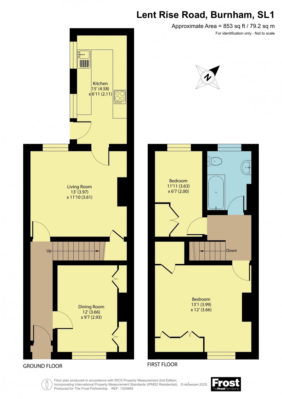 Floorplan for Burnham, Burnham, SL1