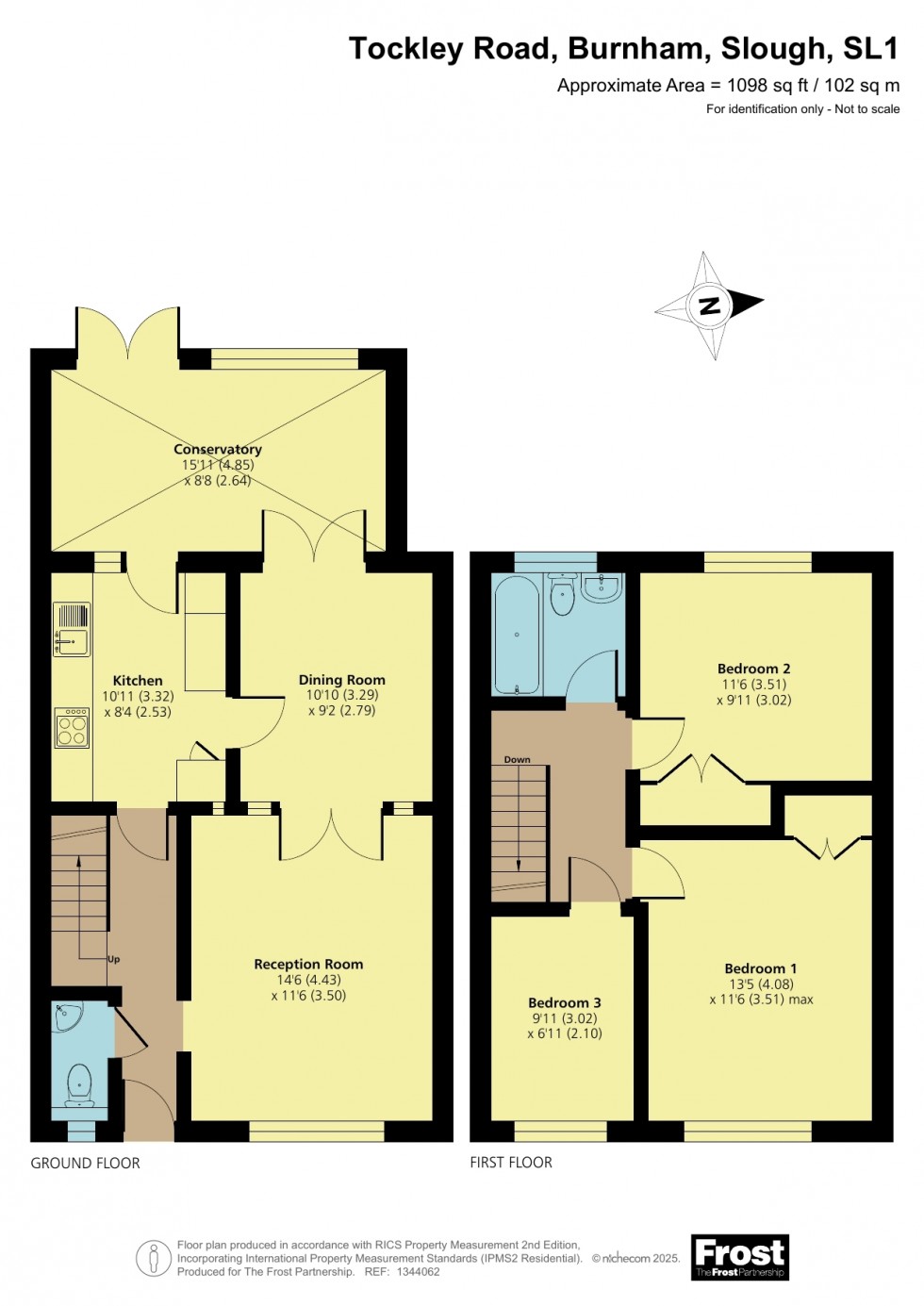 Floorplan for Burnham, Burnham, SL1