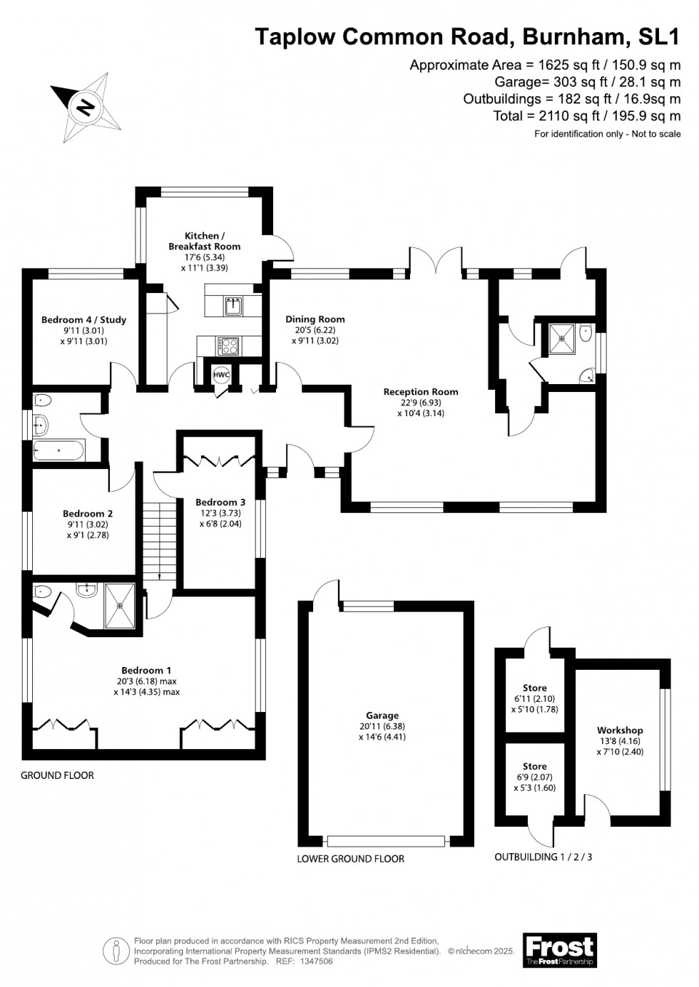 Floorplan for Burnham, Burnham, SL1
