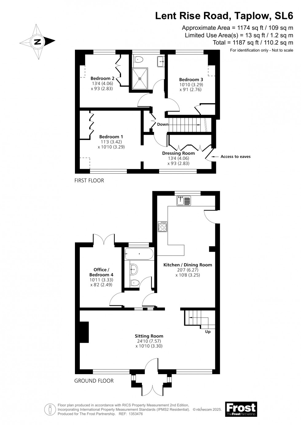 Floorplan for Taplow, Taplow, SL6
