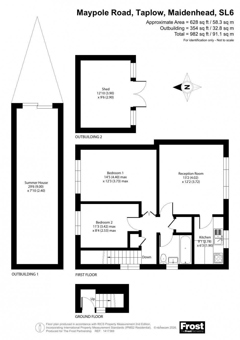 Floorplan for Taplow, Taplow, SL6