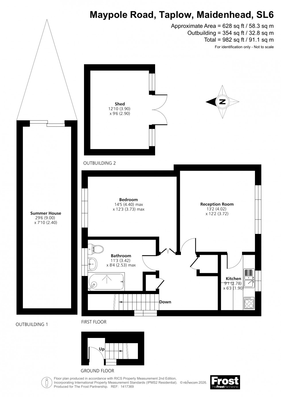 Floorplan for Taplow, Taplow, SL6