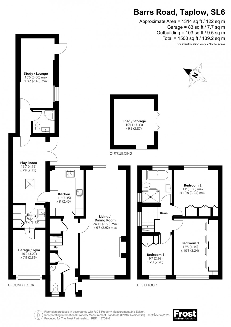 Floorplan for Taplow, Taplow, SL6