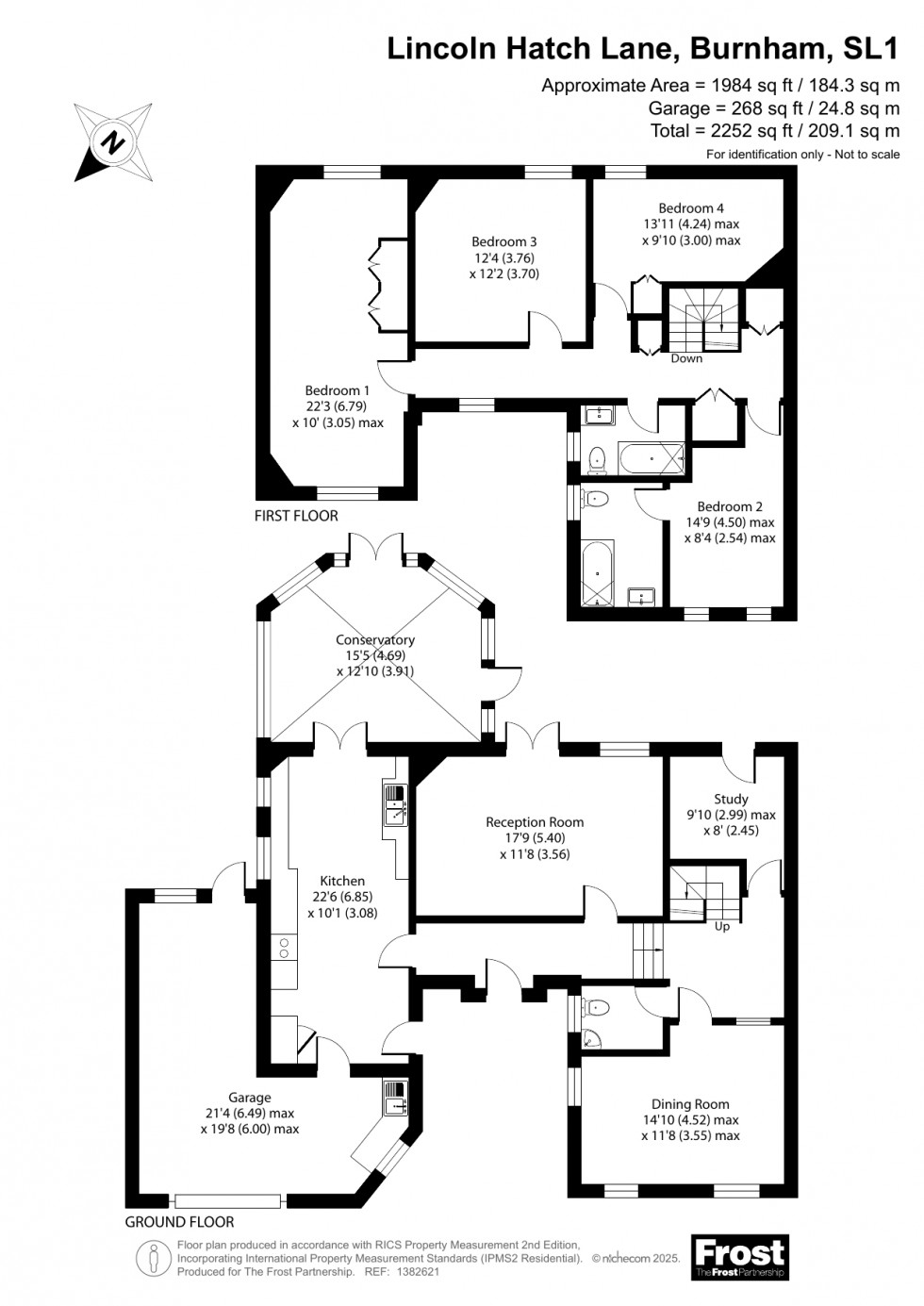 Floorplan for Burnham, Burnham, SL1