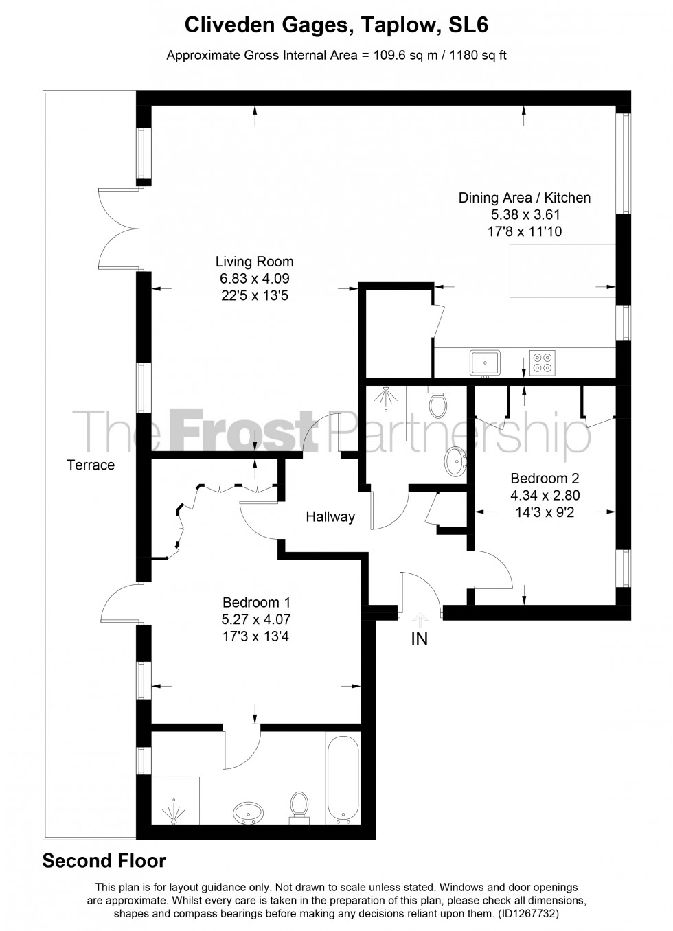 Floorplan for Taplow, Taplow, SL6