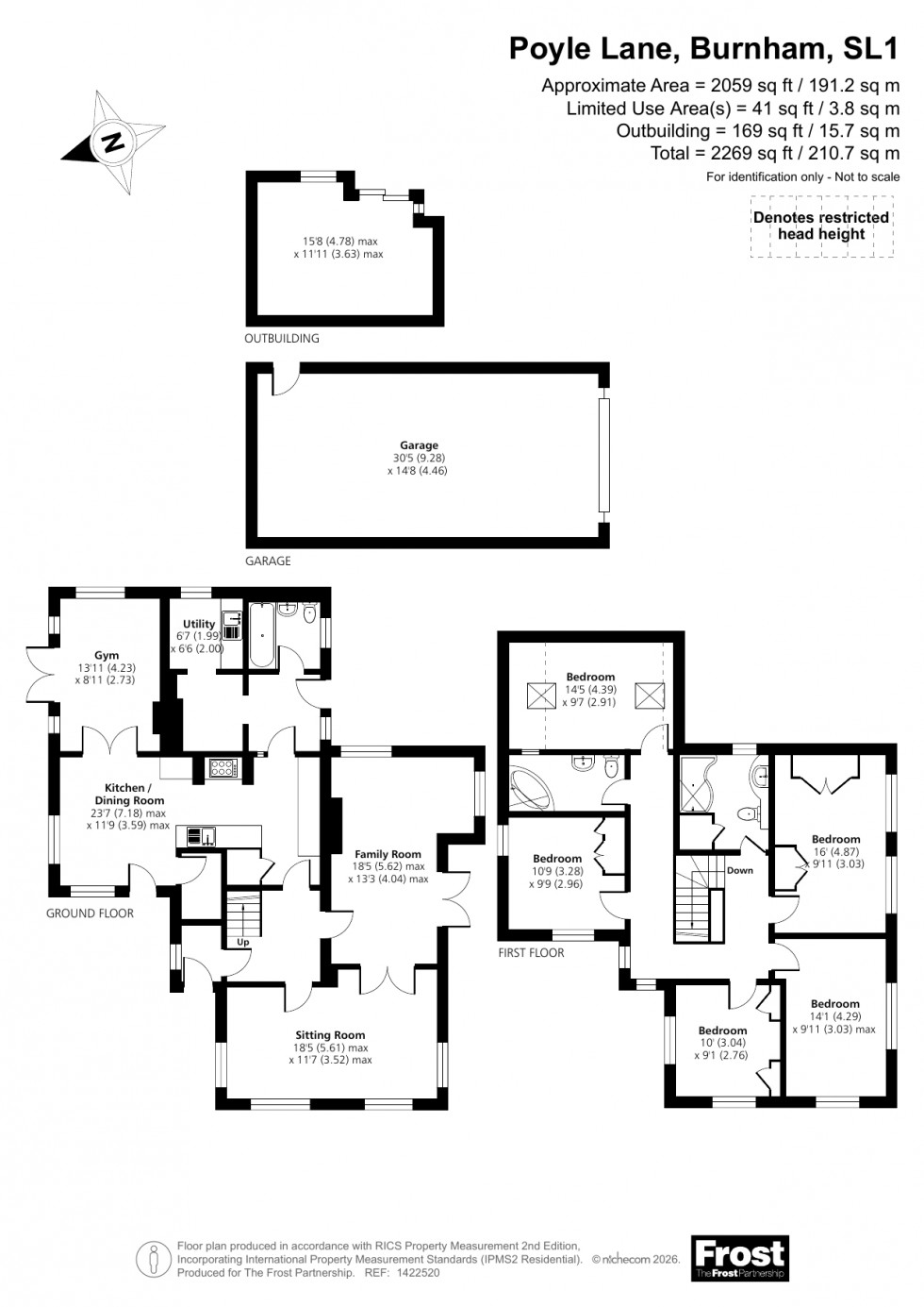 Floorplan for Burnham, Burnham, SL1