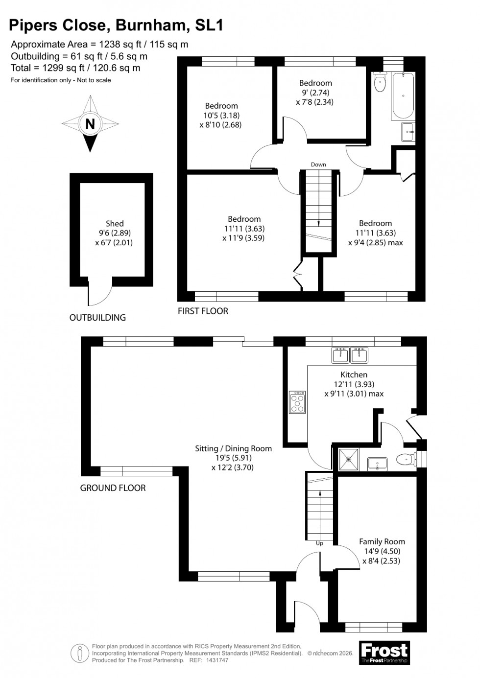 Floorplan for Burnham, Burnham, SL1
