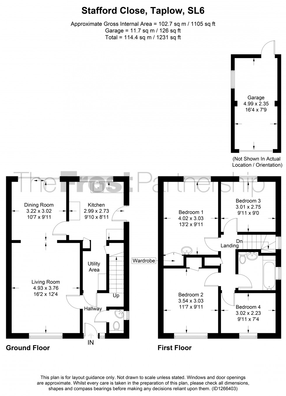 Floorplan for Taplow, Taplow, SL6