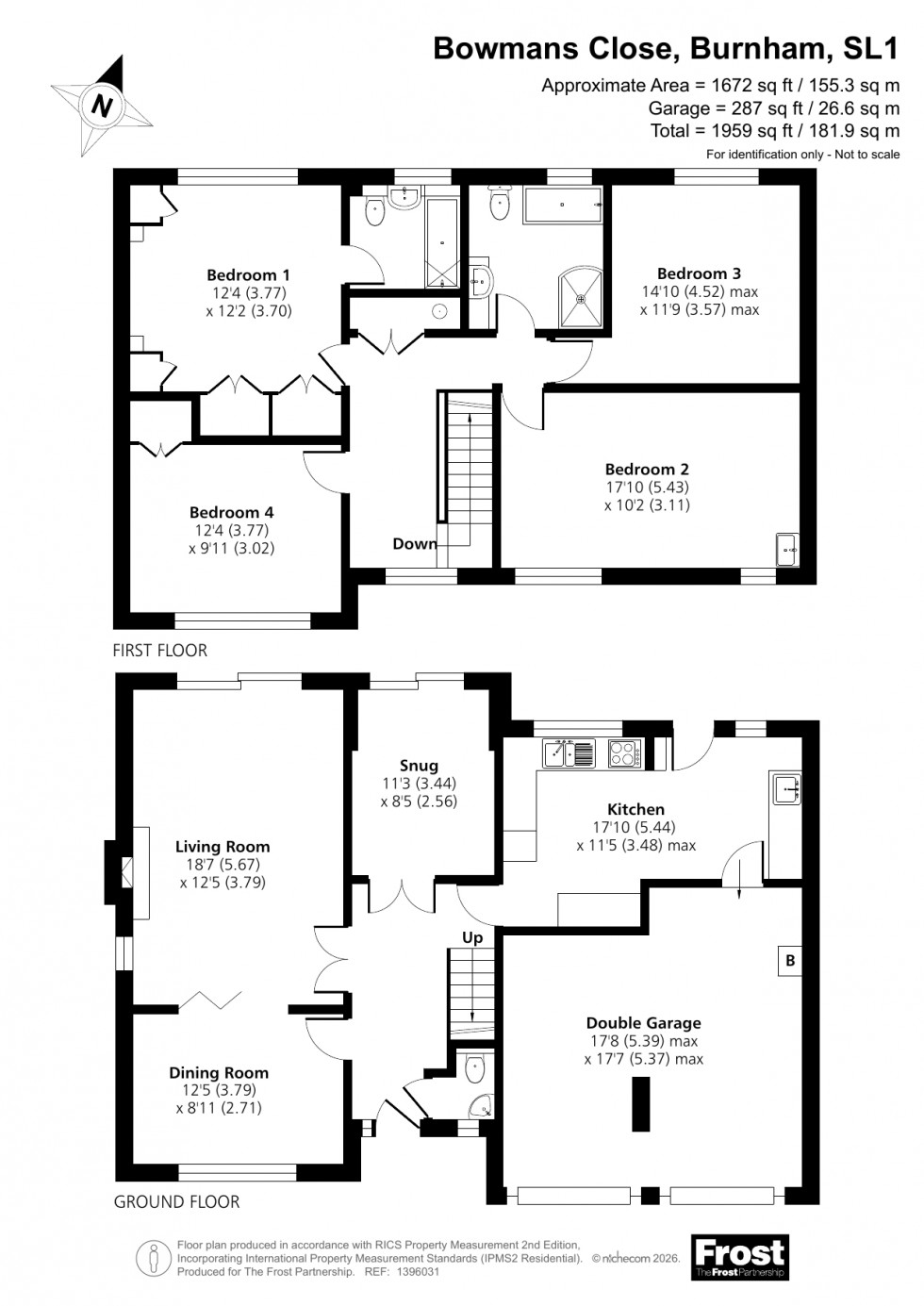 Floorplan for Burnham, Burnham, SL1