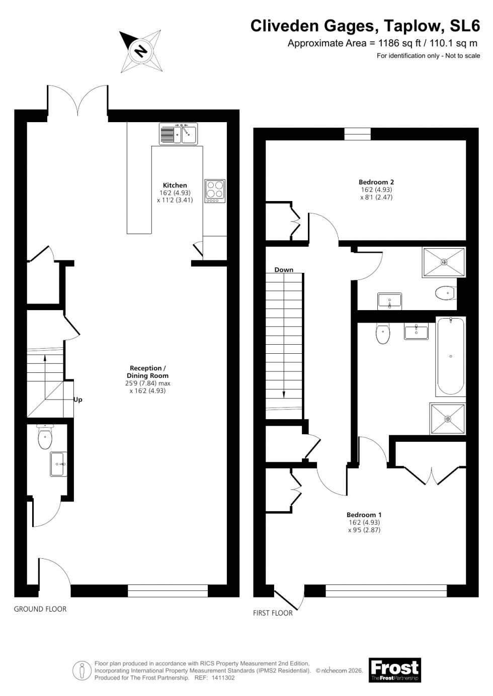 Floorplan for Taplow, Taplow, SL6