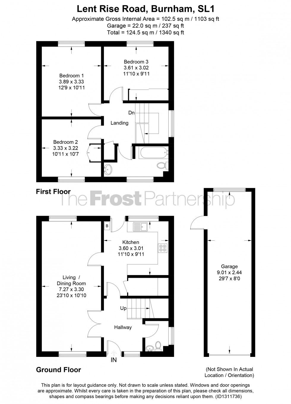 Floorplan for Burnham, Burnham, SL1