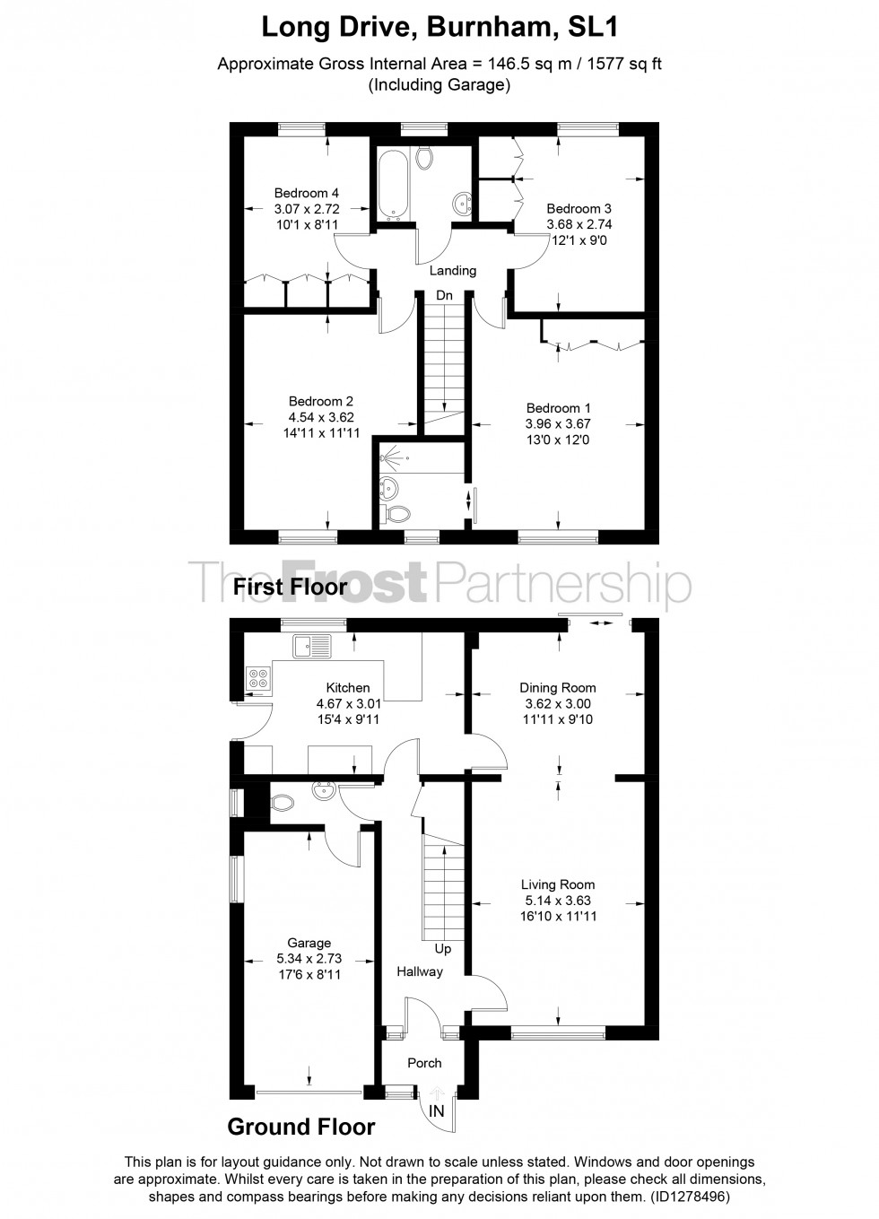 Floorplan for Burnham, Burnham, SL1