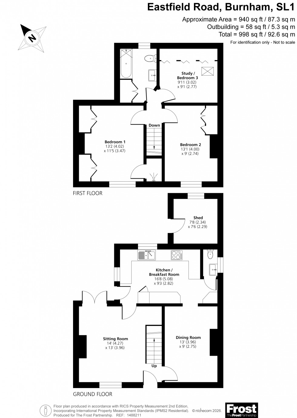 Floorplan for Burnham, Burnham, SL1