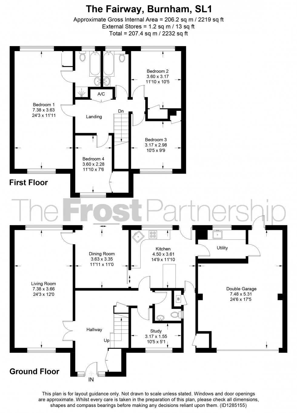 Floorplan for Burnham, Burnham, SL1