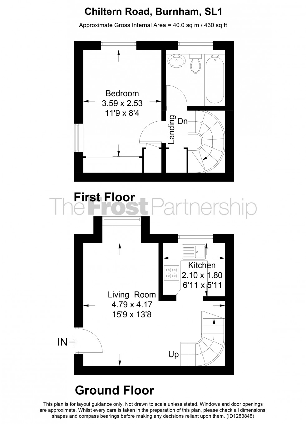 Floorplan for Burnham, Burnham, SL1