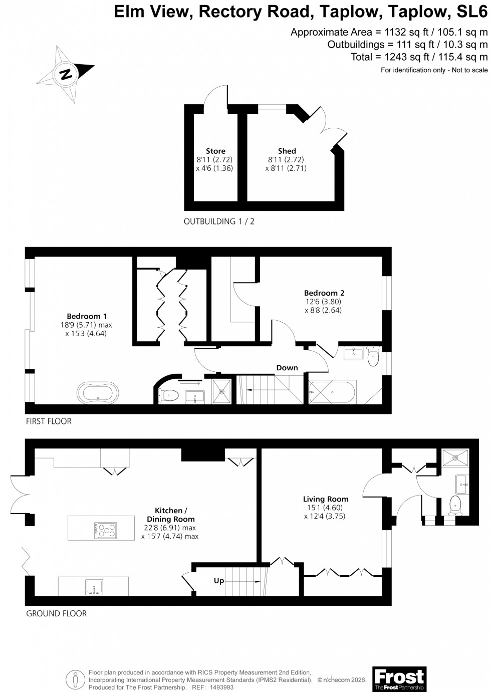 Floorplan for Taplow, Taplow, SL6