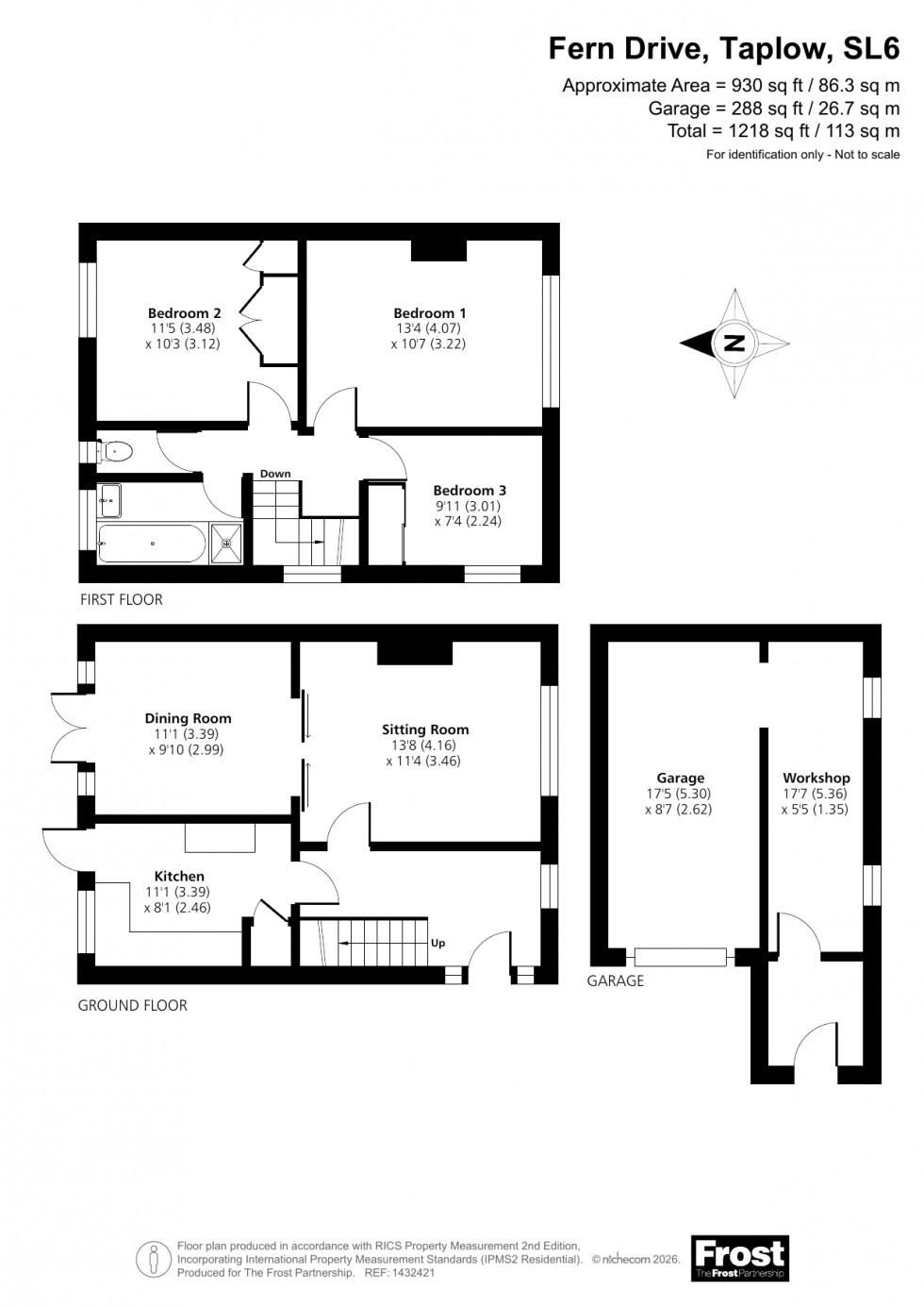 Floorplan for Taplow, Taplow, SL6
