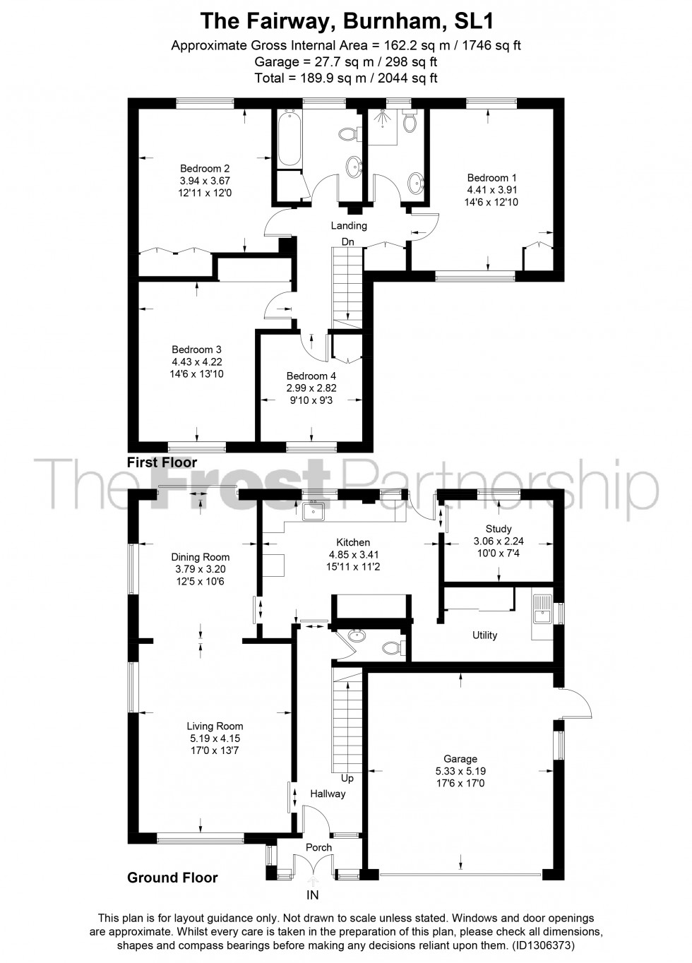 Floorplan for Burnham, Burnham, SL1