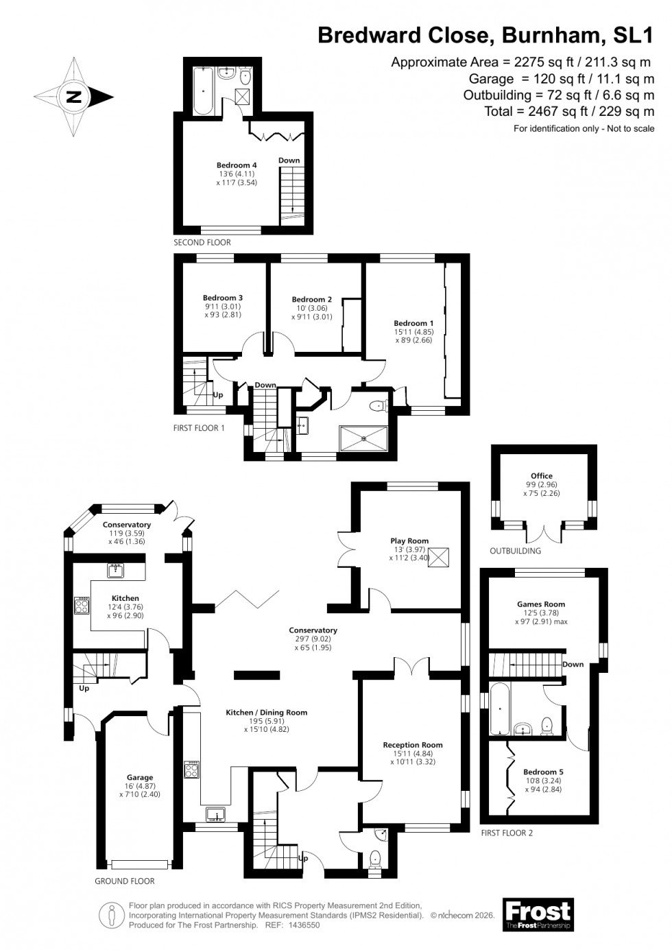 Floorplan for Burnham, Burnham, SL1