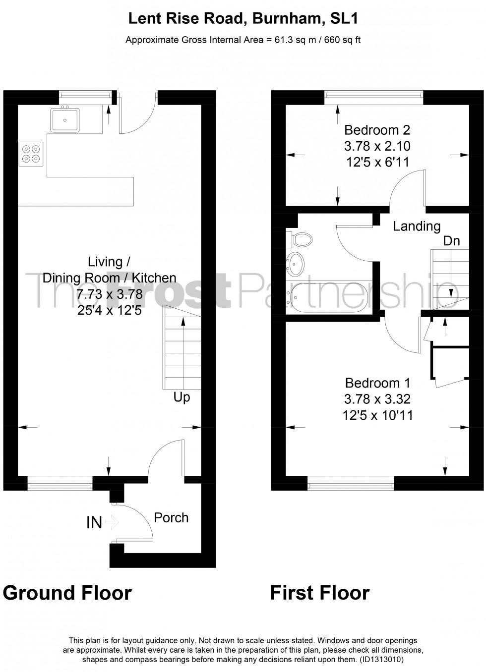 Floorplan for Burnham, Burnham, SL1