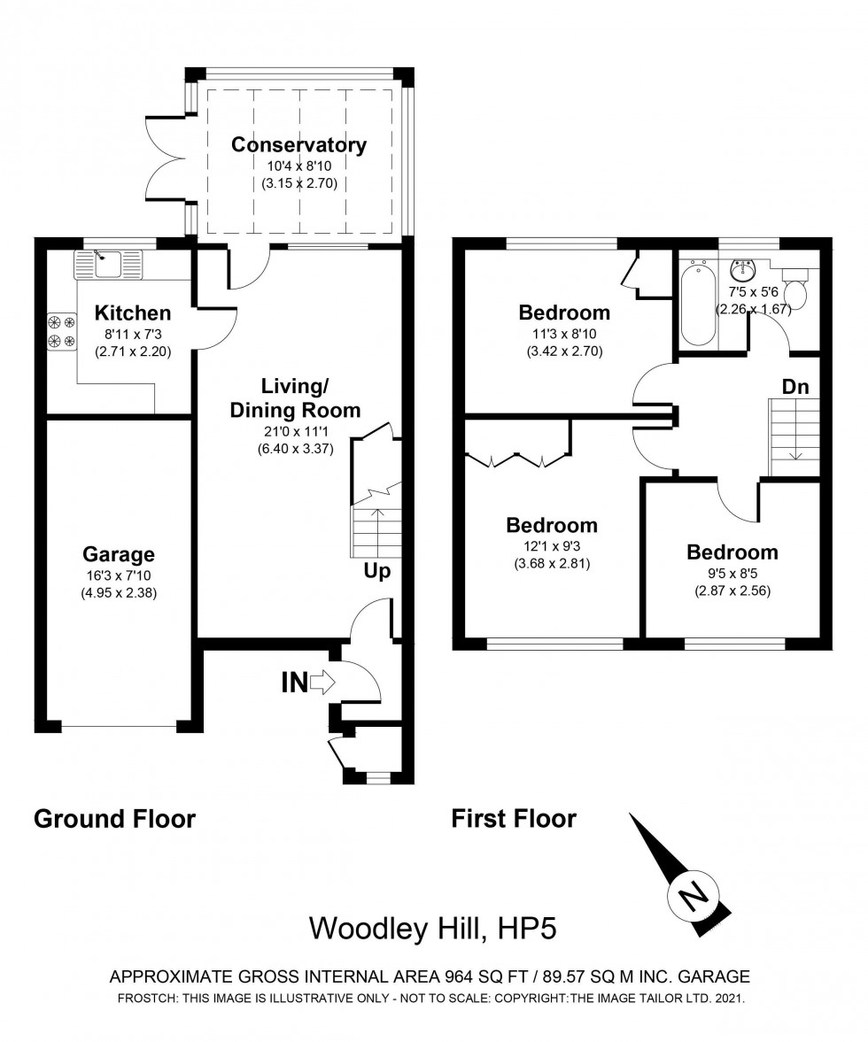 Floorplan for Chesham, Buckinghamshire, HP5