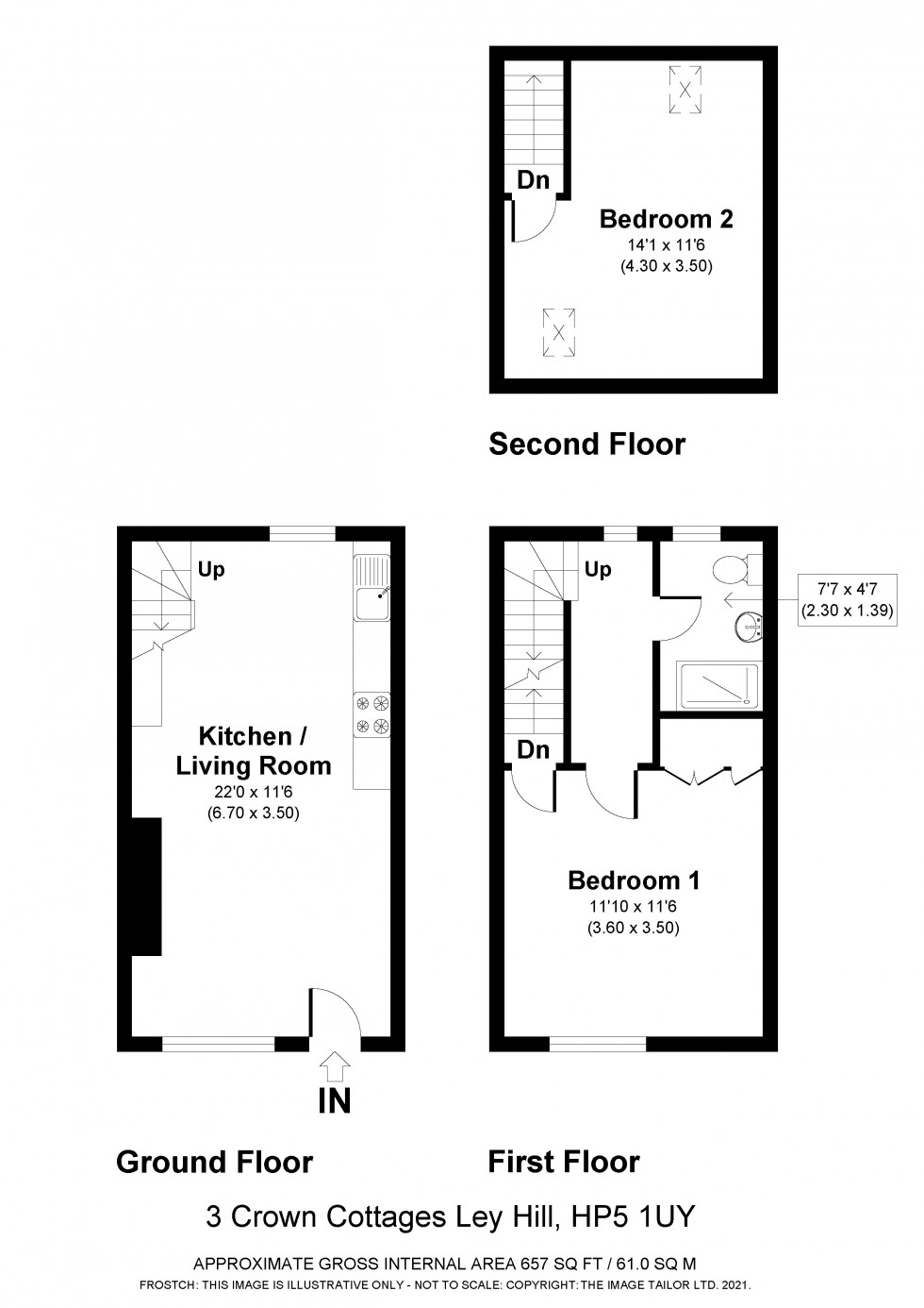 Floorplan for Ley Hill, Chesham, HP5