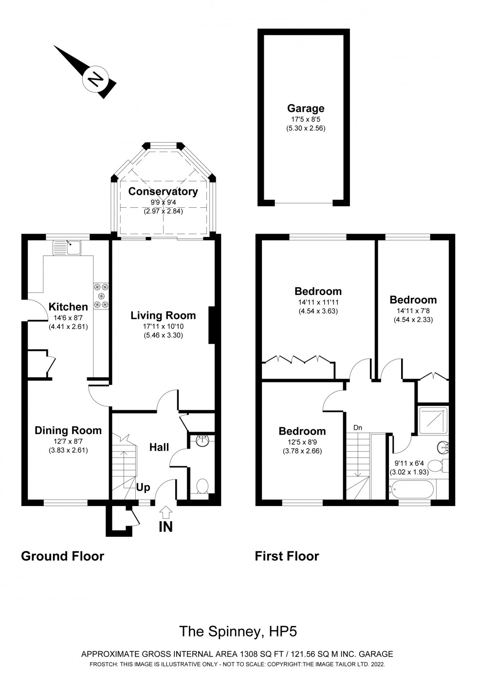 Floorplan for Chesham, Buckinghamshire, HP5