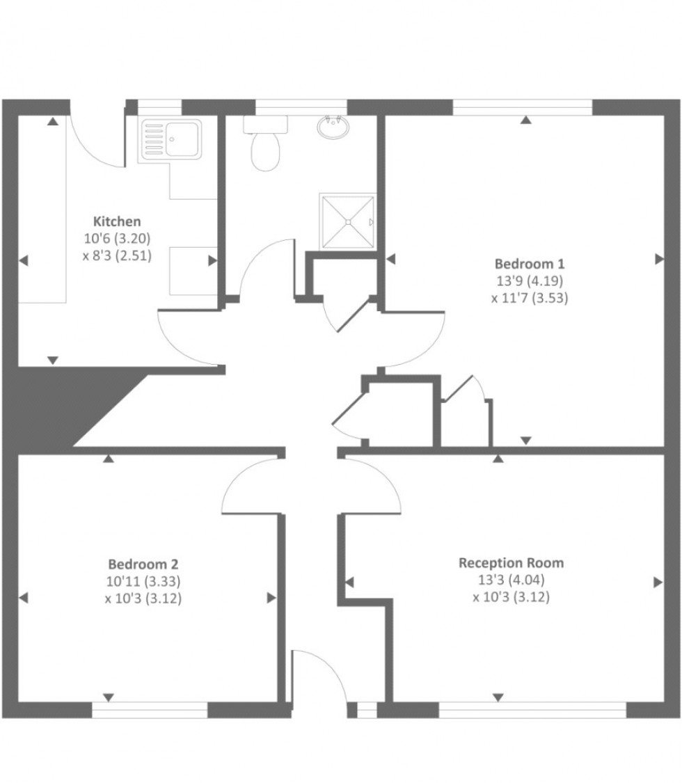 Floorplan for Chesham, , HP5