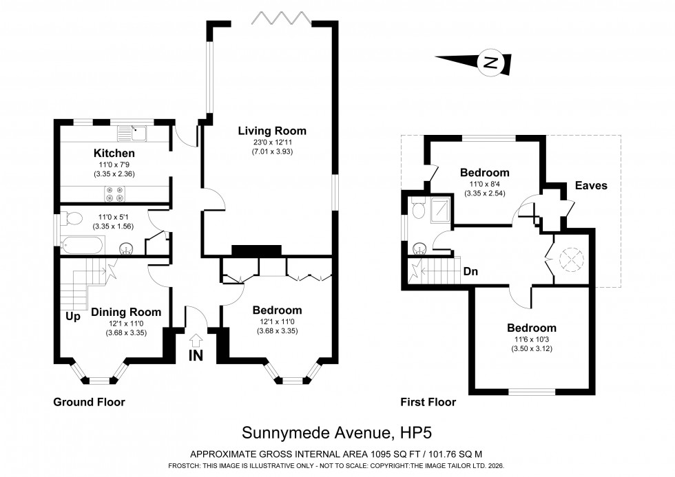 Floorplan for Chesham, , HP5