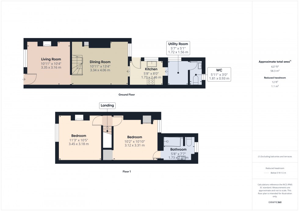 Floorplan for Chesham, , HP5