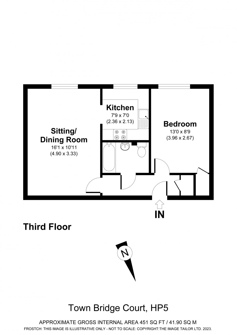 Floorplan for Chesham, , HP5