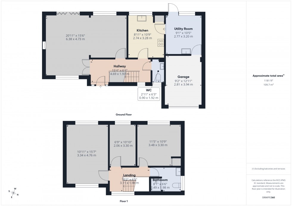 Floorplan for Chesham, , HP5