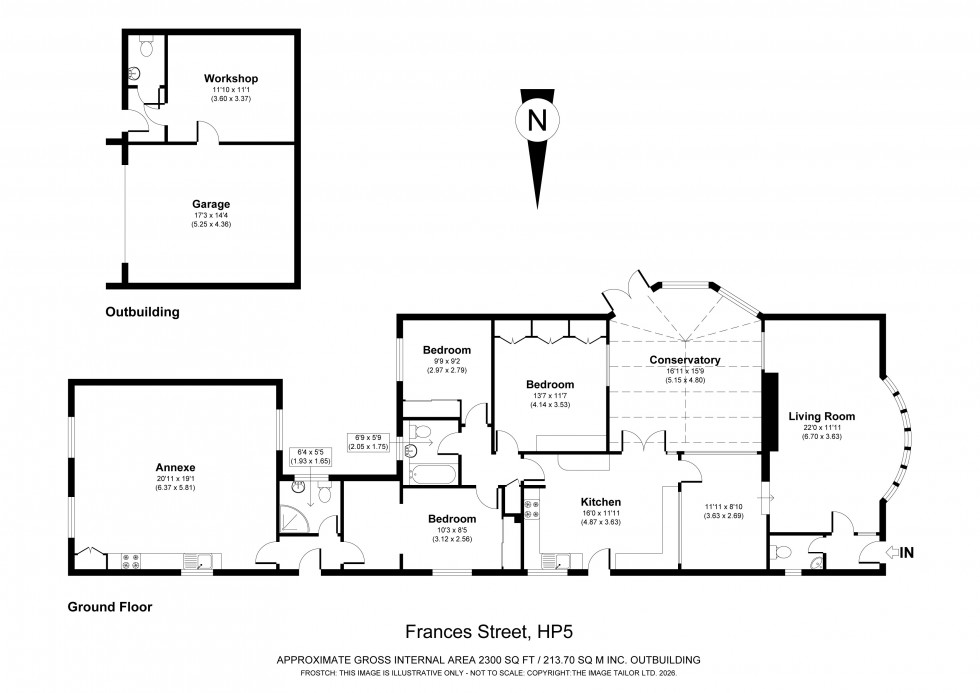 Floorplan for Chesham, , HP5