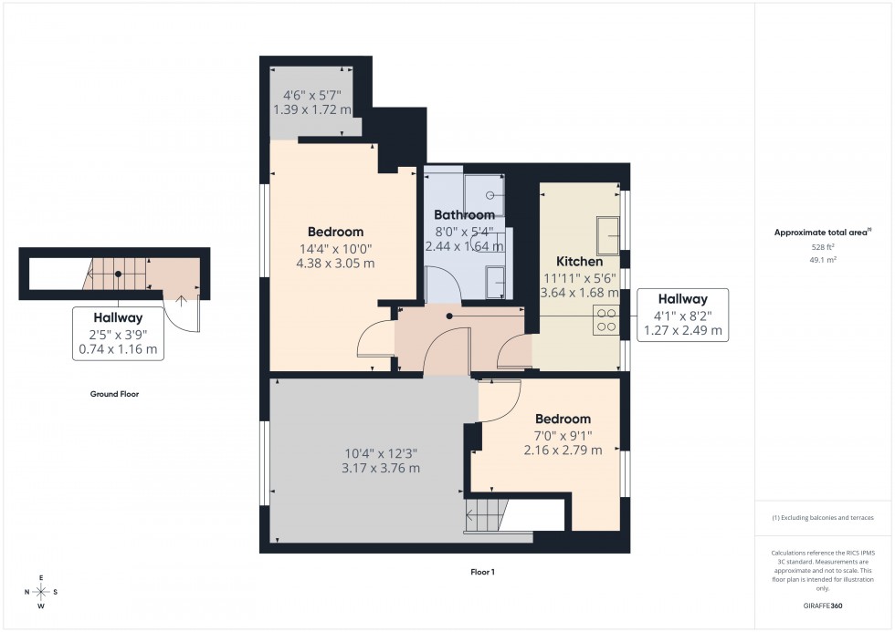 Floorplan for Chesham, , HP5