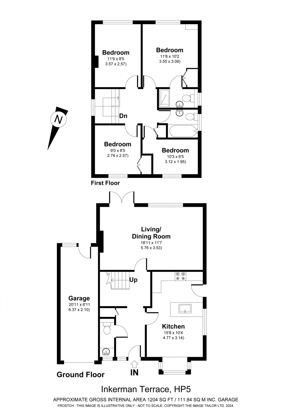 Floorplan for Chesham, , HP5