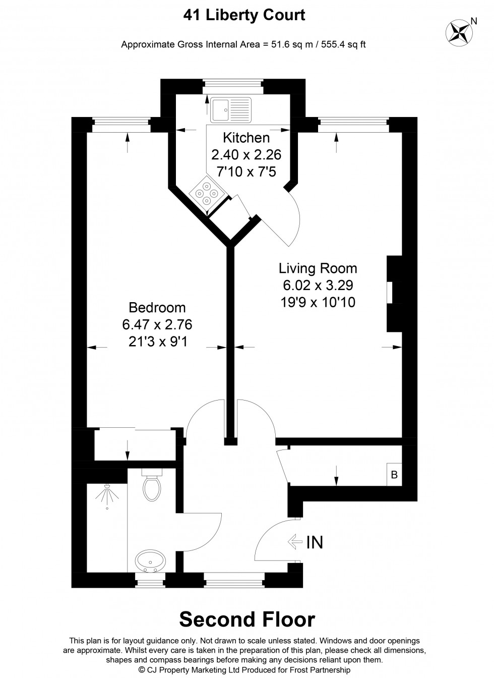 Floorplan for Chesham, Buckinghamshire, HP5