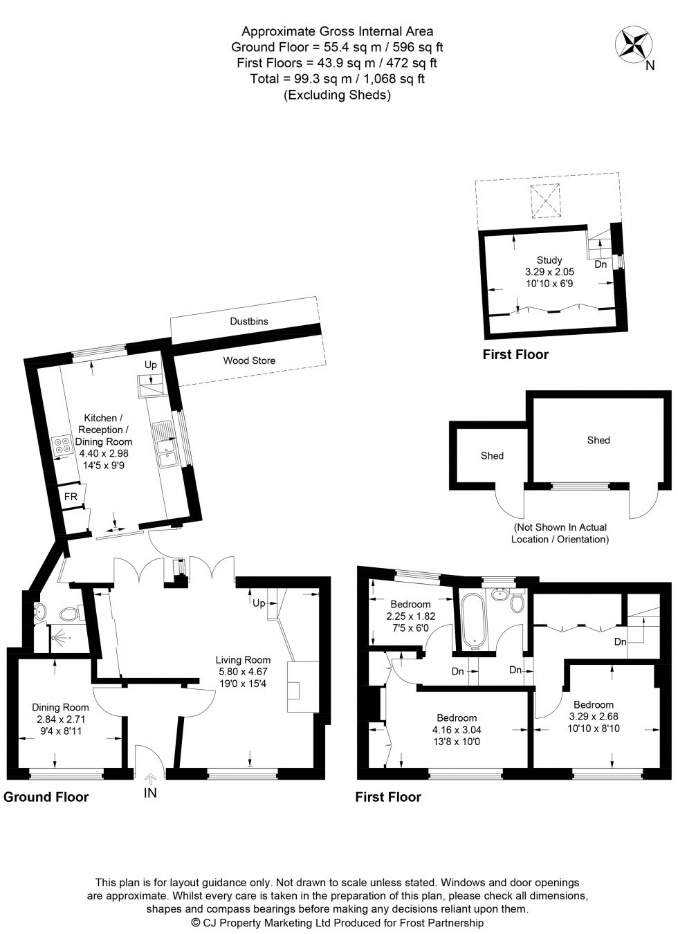 Floorplan for Chesham, Buckinghamshire, HP5