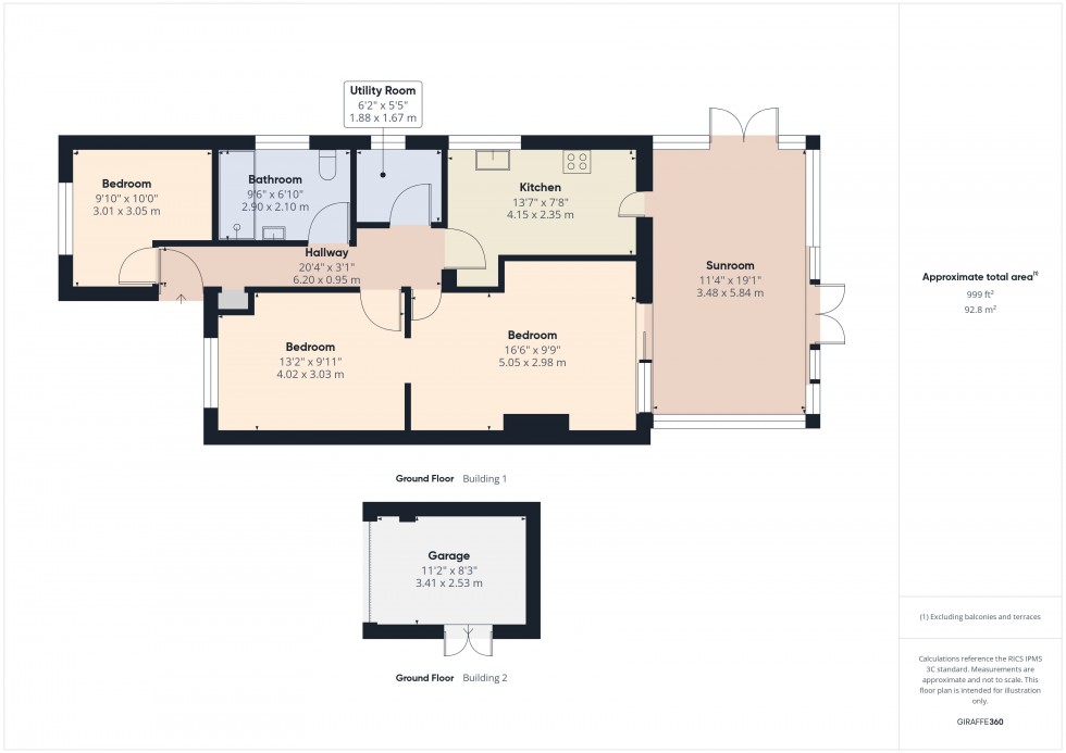 Floorplan for Chesham, Buckinghamshire, HP5