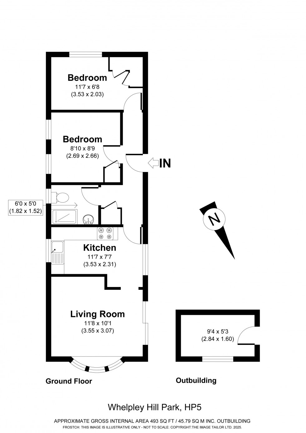 Floorplan for Whelpley Hill, Chesham, HP5