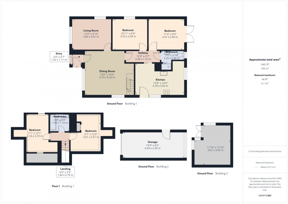 Floorplan for Chesham, Buckinghamshire, HP5