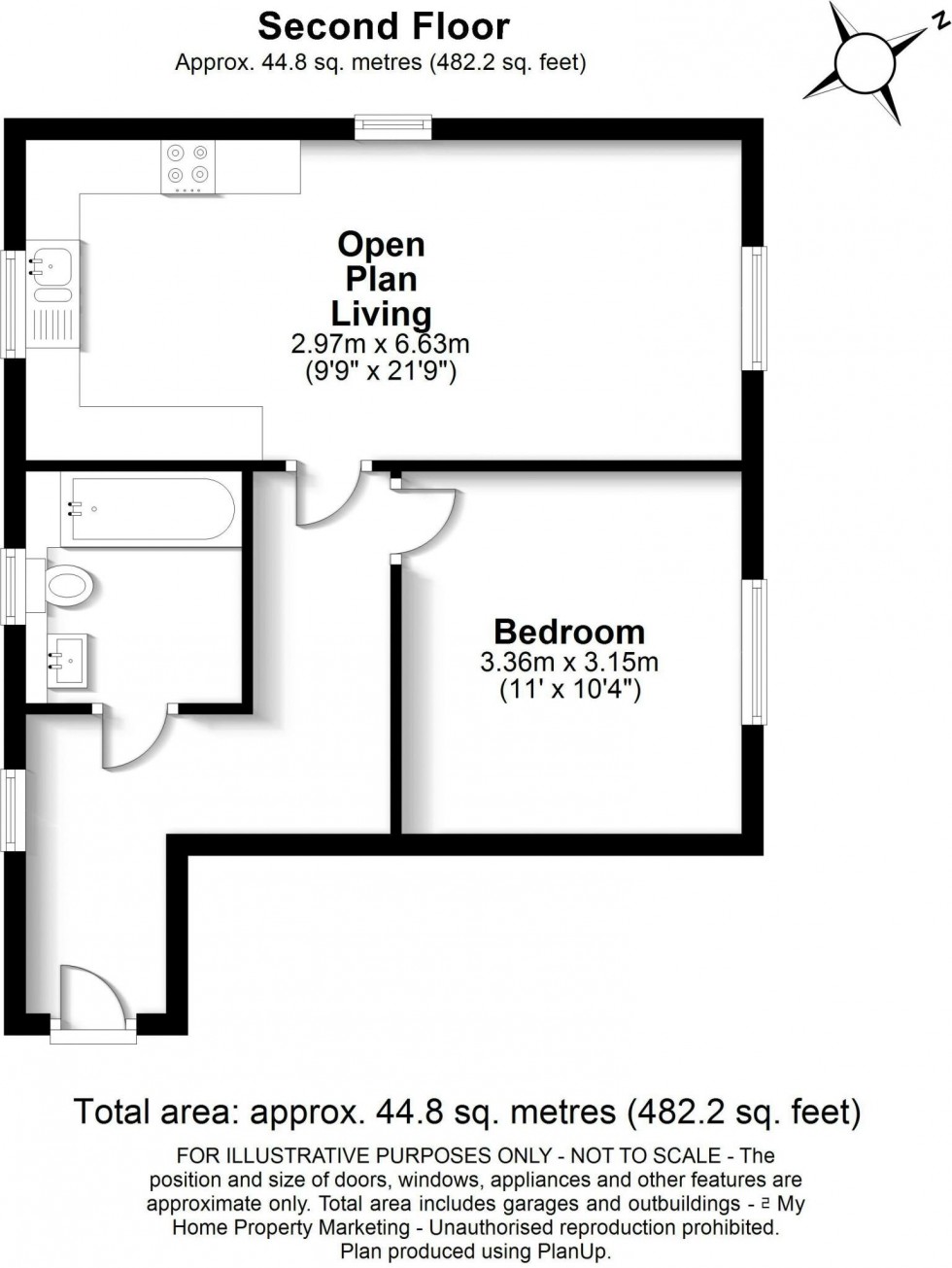 Floorplan for Chesham, Buckinghamshire, HP5